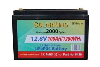 SolarKing ACTIVE 100AH Lithium LiFePO4