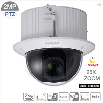 SD52C225U-HNI 2MP 25x Starlight PTZ Network Camera