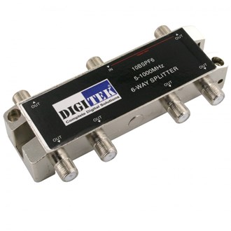 Digitek 6way splitter 10BSPF6/10GCS206