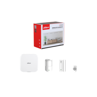 Dahua ART-ARC3800H-03-FW2 Wireless Aalrm Kit Hub2 inc 1 x keyfob, 1 x PIR, 1 x Door Reed