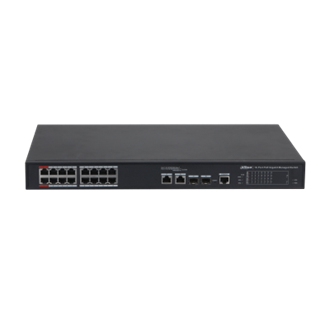 Dahua Dahua-PFS4218-16GT2GF-240 6-Port Gigabit Managed PoE Switch 