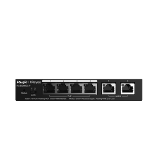 Ruijie Reyee RG-ES206GC-P, 6-Port Gigabit Smart Cloud Mananged PoE Switch