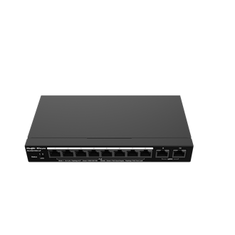 Ruijie Reyee RG-ES210GC-LP, 10-Port Gigabit Smart Cloud Managed PoE Switch