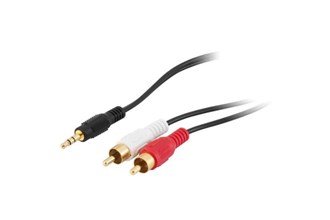 3.5mm Audio to AV 2m