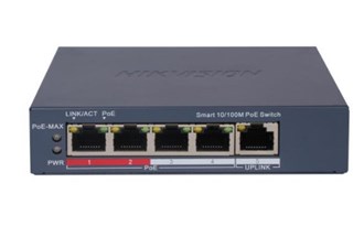 Hikvision 3E1105P-EI 4 Port Smart POE Switch