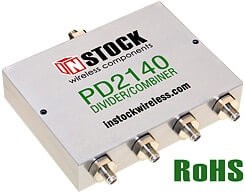 4 way - Instock Wireless SMA/F DAS Splitter