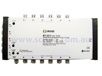 Ikusi 5 in 12 out M/switch