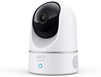 Eufy 2K Indoor Security Camera Pan and Tilt White