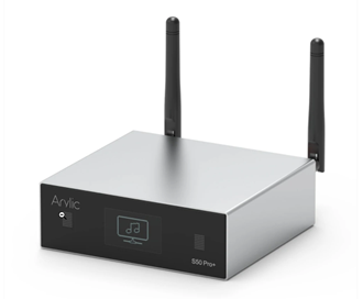 Arylic Wifi and BT Stereo Preamp with Aptx HD S50 Pro+