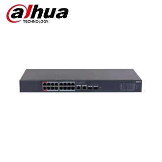 Dahua CS4220-16GT-190 Switch 16 Port PoE 2 uplinks 2x SFP 190 Watt Cloud Managed Gigabit