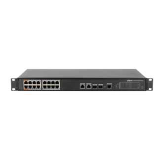 PFS4218-16ET-240 16-port 100 Mbps + 2-port Gigabit Managed PoE Switch