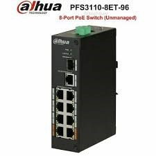 PFS3110-8ET-96 10-Port Unmanaged Desktop Switch with 8 Port PoE