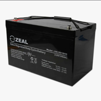 Zeal 12V 125Ah AGM Battery 