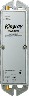 Kingray SINGLE INPUT SATELLITE DISTRIBUTION AMPLIFIER