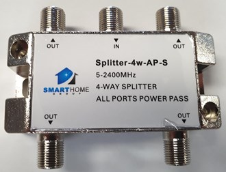 SHG 4way Satellite splitter 5-2400MHz