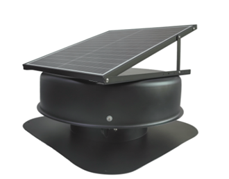 320MM SRVFW Wireless Solar Roof Fan 