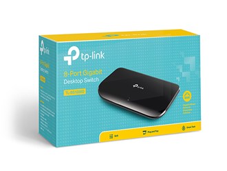 TP-Link (TL-SG1008D) 8-Port Gigabit Desktop Switch