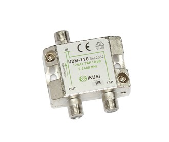 Ikusi 1-way shielded tap 10db