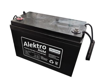 12V 120AH Alektro AGM Battery
