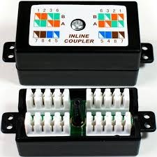 Coupler cat6 connection box