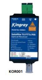 Kingray KOR002 SAT TV FTT x Pin Optical Receiver