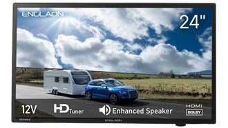 ENGLAON 24″ HD LED 12V TV for Caravans